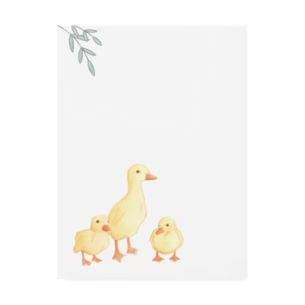 June Erica Vess 'Baby Animals III' Canvas Art, 18x24, Trademark Fine Art, Mfr#: WAG16372-C1824GG